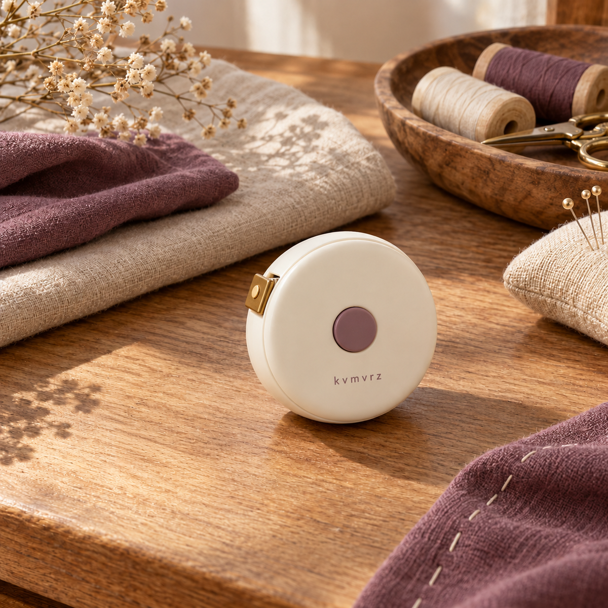kvmvrz Retractable Sewing Tape Measure — lifestyle scene
