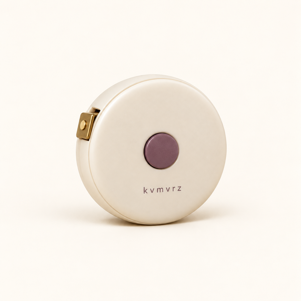 kvmvrz Retractable Sewing Tape Measure — studio view