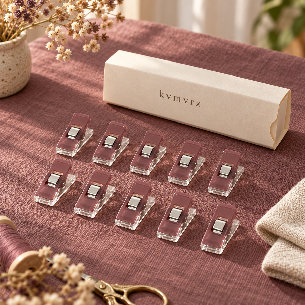 kvmvrz Fabric Holding Clip Set — alternate detail