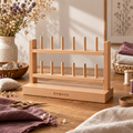 kvmvrz Wooden Thread Spool Stand — lifestyle scene
